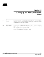 Предварительный просмотр 7 страницы Atmel AT91SAM9260-EK User Manual