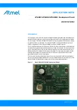 Предварительный просмотр 1 страницы Atmel ATA6661-EK Application Note