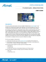 Preview for 1 page of Atmel ATBTLC1000 BluSDK User Manual