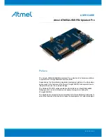 Atmel ATMEGA256RFR2 Xplained Pro User Manual preview