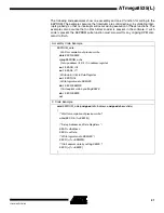 Preview for 21 page of Atmel ATmega8535 User Manual