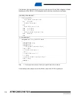 Preview for 118 page of Atmel AVR AT90CAN128 Manual