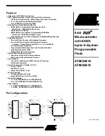 Atmel AVR AT90S8515 Manual preview