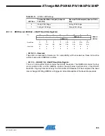 Preview for 205 page of Atmel AVR ATmega168PA Manual