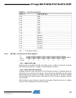 Preview for 265 page of Atmel AVR ATmega168PA Manual