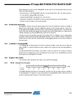 Preview for 270 page of Atmel AVR ATmega168PA Manual