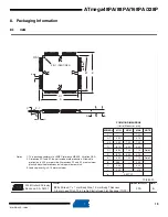 Preview for 19 page of Atmel AVR ATmega168PA Specification Sheet