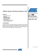 Preview for 1 page of Atmel AVR AVR350 Application Note