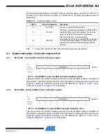 Preview for 37 page of Atmel AVR XMEGA AU series Manual