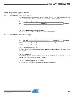 Preview for 260 page of Atmel AVR XMEGA AU series Manual