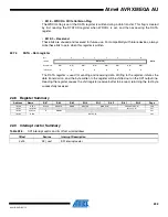 Preview for 292 page of Atmel AVR XMEGA AU series Manual