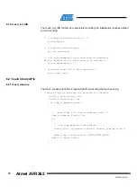 Preview for 10 page of Atmel AVR262 Application Note