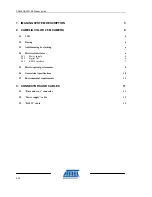 Preview for 2 page of Atmel CAMELIA 2.5M User Manual