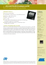 Preview for 2 page of Atmel CAP AT91CAP7X-DK Brochure