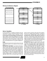 Preview for 3 page of Atmel DataFlash AT45DB321 Operation