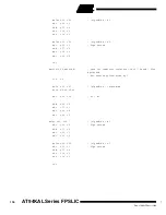 Preview for 116 page of Atmel FPSLIC AT94KAL Series Manual