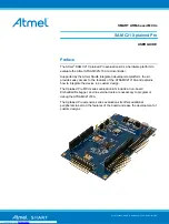 Atmel SAM C21 Xplained Pro User Manual предпросмотр