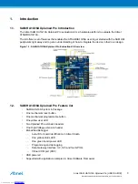 Предварительный просмотр 3 страницы Atmel SAM HA1G16A Xplained Pro User Manual