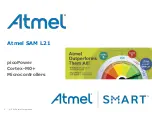 Atmel SAM L21 Xplained Pro Manual preview