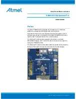 Atmel SAMHA1G16A Xplained Pro User Manual предпросмотр