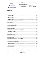 Preview for 4 page of Atmel SpaceWire Router SpW-10X User Manual