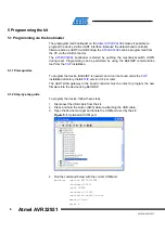 Preview for 8 page of Atmel UC3-L0 Xplained Application Note