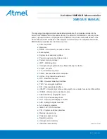 Preview for 1 page of Atmel XMEGA B User Manual