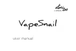 ATMIZONE Atmizoo VapeSnail User Manual preview