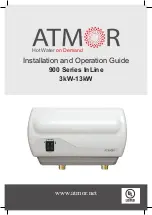 Atmor AT900-03 Installation And Operation Manual preview