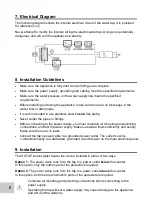 Предварительный просмотр 8 страницы Atmor HOTAP Installation And Operation Manual