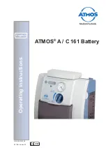 Preview for 1 page of Atmos A 161 Battery DDS Operating Instructions Manual