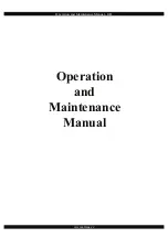 Atmos A45 Operation And Maintenance Manual preview
