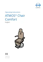 Atmos Chair Comfort Operating Instructions Manual preview