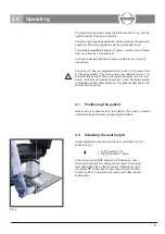 Предварительный просмотр 9 страницы Atmos E 2 Operating Instructions Manual