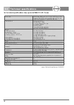 Preview for 22 page of Atmos E 201 Thorax Operating Instructions Manual