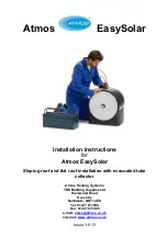 Preview for 1 page of Atmos EasySolar 15TC F 3M Installation Instructions Manual