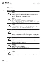 Предварительный просмотр 14 страницы Atmos MEDAP FINA DFLOW Operating Instructions Manual