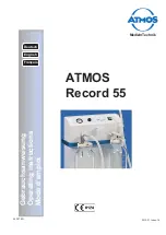 Предварительный просмотр 1 страницы Atmos Record 55 Operating Instructions Manual