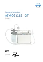 Предварительный просмотр 1 страницы Atmos S 351 OT Operating Instructions Manual