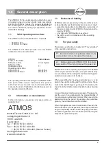 Предварительный просмотр 3 страницы Atmos S 351 Service Manual