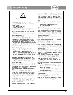 Preview for 5 page of Atmos S61 Servant Operating Instructions Manual