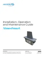 Предварительный просмотр 1 страницы AtmosAir AtmosSmart Installation, Operation And Maintenance Manual