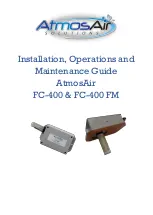 Предварительный просмотр 1 страницы AtmosAir FC-400 Series Installation, Operation And Maintenance Manual