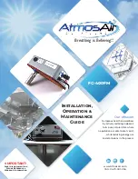 AtmosAir FC-400FM Series Installation, Operation, Maintenance Manual предпросмотр