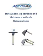 AtmosAir Matterhorn Series Installation, Operation And Maintenance Manual preview