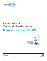 AtmosAir Rainier Summit R1 User Manual & General Maintenance preview