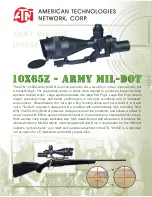 Preview for 1 page of ATN 10x65Z-Army Mil-Dot Specifications