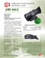 Preview for 1 page of ATN 6015-3 Specifications