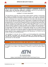 Preview for 5 page of ATN CX 12 Operator'S And Safety Manual