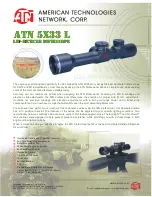 ATN Daytime 5x33L Specifications preview